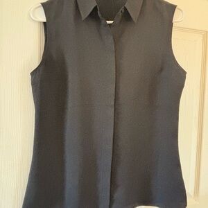 Express Black Sleeveless Blouse size extra small, very light material